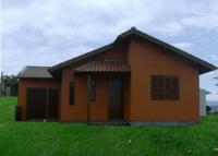 010 Casa Alvenaria Padrão em terreno plano