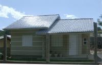 017 Casa Alvenaria Padrão em terreno plano