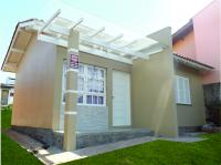 003 Casa Alvenaria Padrão em terreno plano