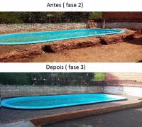 1002 Serviços de base de piso para piscinas